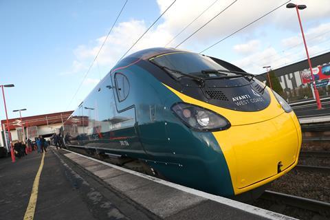 Avanti West Coast Pendolino 