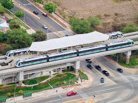 Honolulu metro Kualakai - East Kapolei - aerial view (Photo HART)