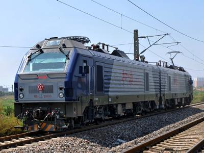 CNR Datong HXD21001 heavy haul 10 MW electric freight locomotive.