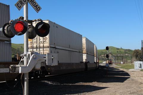 US train (Photo: David Lustig)