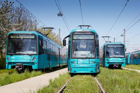 Frankfurt LRVs (Photo: VGF)