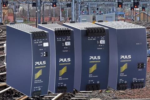 PULS railway approved power supplies