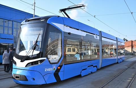 Zagreb Koncar KEV tram delIvery (1)