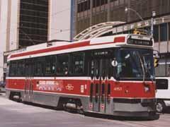CLRV tram in Toronto.