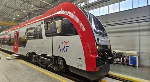 Pesa completes InterRegio EMU for Romania (image ARF) (2)
