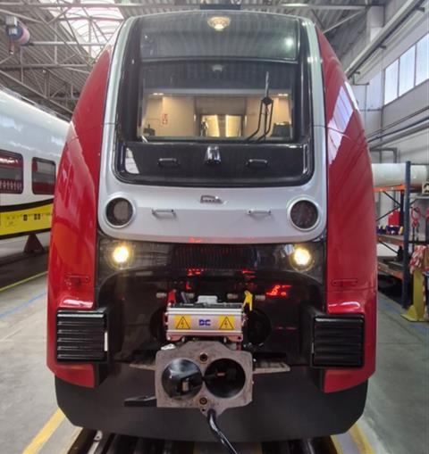 Pesa completes InterRegio EMU for Romania (image ARF) (1)