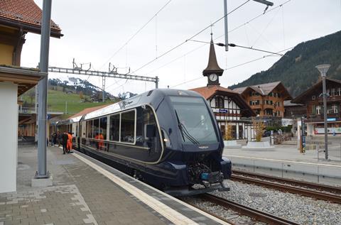 GoldenPass Express train