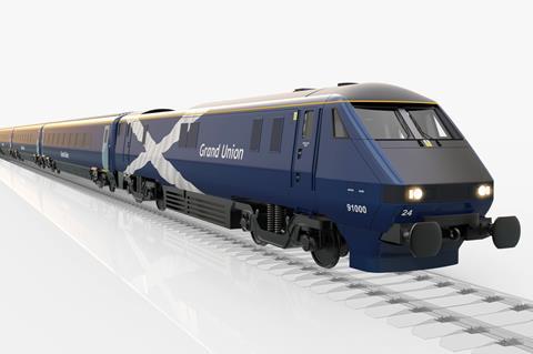 Grand Union Trains has submitted a modified Section 17 application for track access to run four trains a day between Stirling and London Euston via the West Coast Main Line