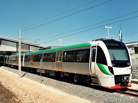 Western Australia's Public Transport Authority has awarded the EDI Rail Bombardier Transportation joint venture a contract to supply an additional 10 B-Series EMUs.