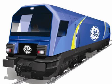 Impression of PowerHaul locomotive for continental Europe.