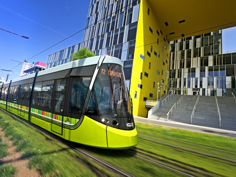 Saint-Etienne has selected CAF to supply 16 Urbos trams.