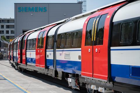 First Siemens Mobility train for London Underground's Piccadilly line