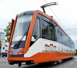 The rebuilt tram is branded GT4M.