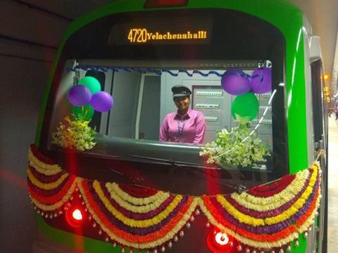 Phase 1 of the Bangalore metro has been completed with the inauguration of the southern section of the Green Line.