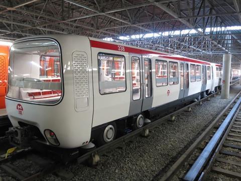 The new trains will operate on Line D of the Lyon metro.