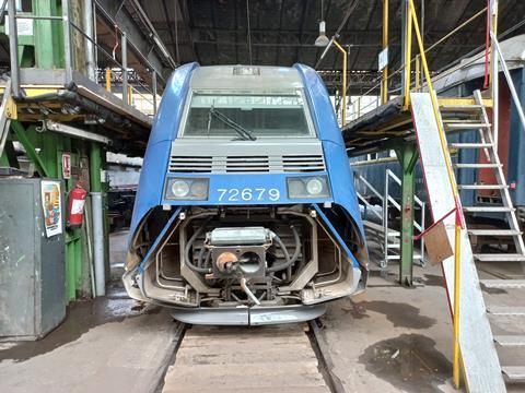 Railcoop says that an initial audit by ACC-M of the X72500 diesel multiple-units it has acquired for its planned Lyon – Bordeaux service found that they are in good condition.