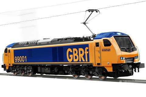 GB Railfeight Stadler Class 99 Eurodual electro-diesel locomotive impresssion
