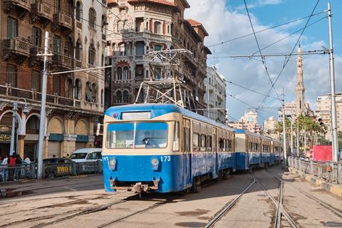 Alexandria Raml tram (image Phil Berry Shutterstock