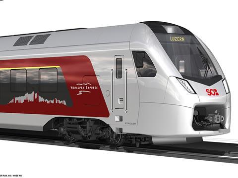 Stadler is to supply 11 Flirt EMUs to Schweizerische Südostbahn.