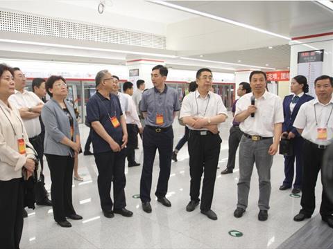 The second phase of Shijiazhuang metro Line 1 opened on June 26.