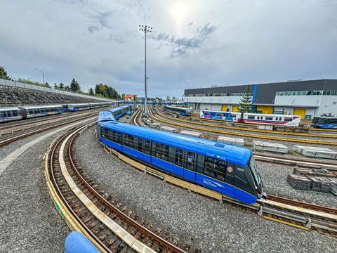 Vancover SkyTrain Mark V vehicle (Photo Translink)