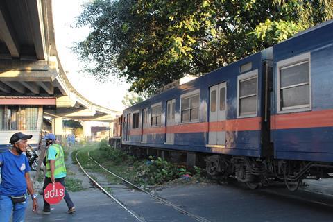 PNR commuter rail services March 2024 at Manila Blumentritt photo Benjámin Zelki  (2)