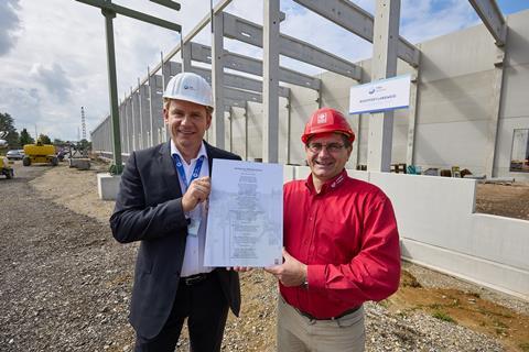TMH Germany maintenance depot topping out_170921_3
