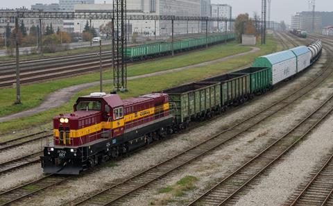 Operail DF7G locomotive in Estonia (Photo: Operail/Romet Liivamägi)
