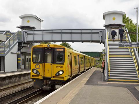 Merseyrail train.