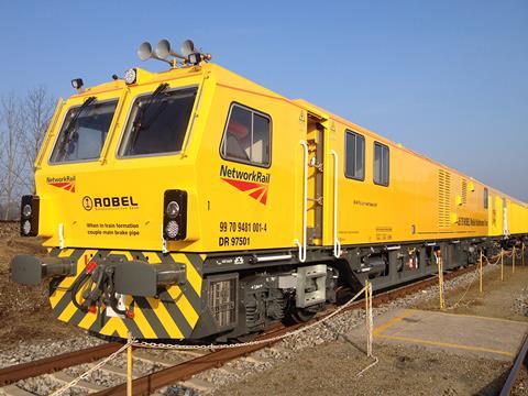 Robel Mobile Maintenance Train for Network Rail.