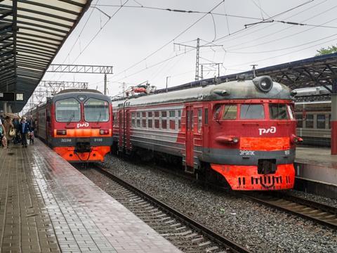 CityRail services radiate from Nizhny Novgorod's principal Moscow station. (Photo: yandex/Neu-Zwei)