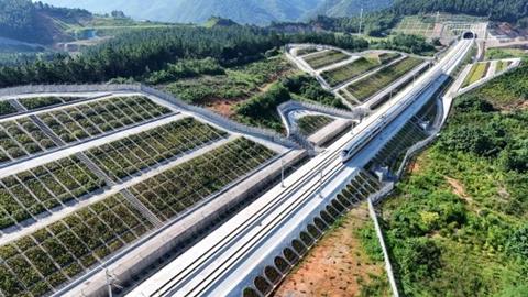 Xuancheng-Jixi high speed railway (Photo China Railway Group Ltd)