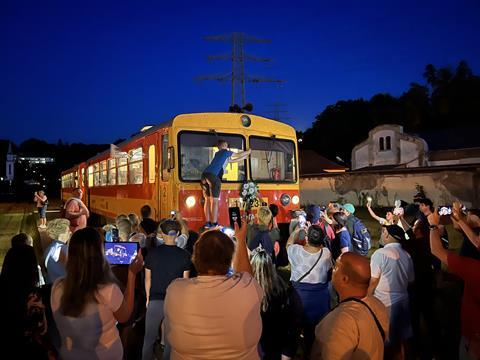 Godisa–Komló line last day