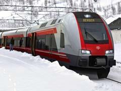 Artist's impression of Stadler EMU at Myrdal.