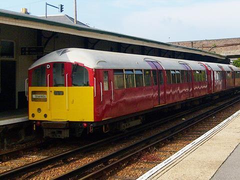 Island Line train.