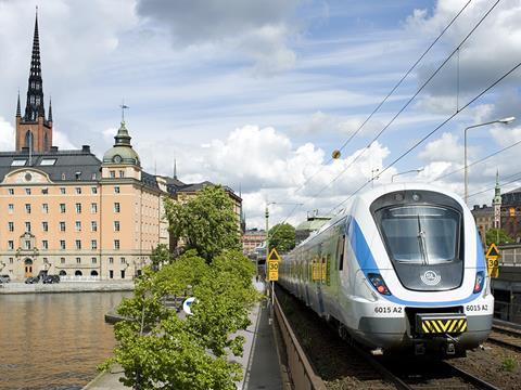 Stockholm commuter train operator Stockholmståg is using a 'commuter prognosis' algorithm to forecast potential delays.