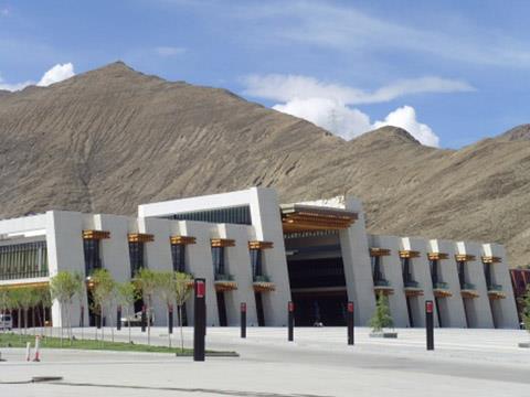 Lhasa station.