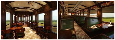 Vietnam Revolution Express tourist train impression