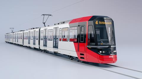 Koeln KVB light rail vehicle impression (Image Stadler) (2)