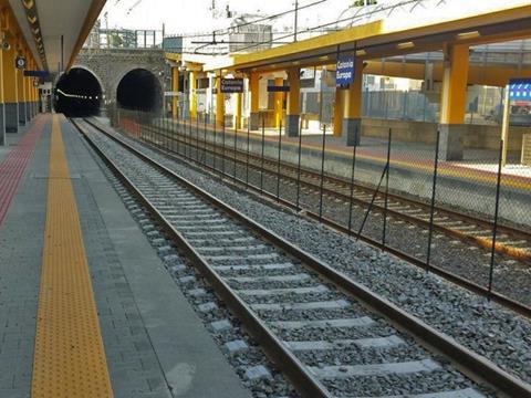 Europa station is one of the new stations that have been built as part of the project (photo: Mobilita Catania).