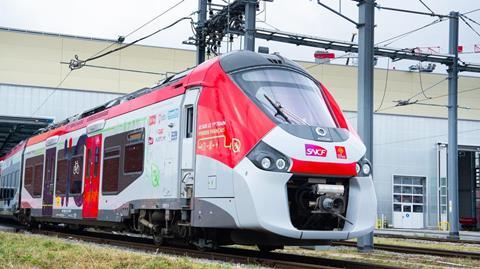 SNCF TER Regiolis hybrid trainset