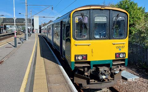 LNW Bedford - Bletchley line Class 150 driver training (Photo WMT)
