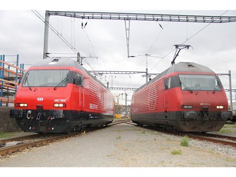 The modernisation of the SBB Re460 locomotives aims to improve energy efficiency, reliability and availability (Photo SBB).