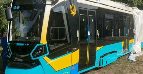 Kharkiv Stadler Metelitsa B85300M tram