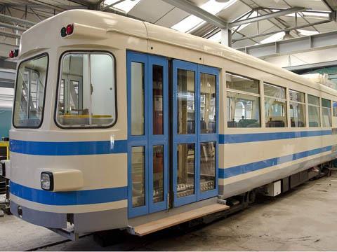 Hydrogen fuel cell tram for Spanish railway FEVE.