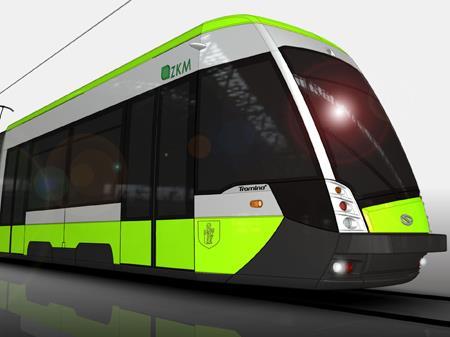 Impression of Solaris Bus & Coach Tramino tram for Olsztyn in Poland.