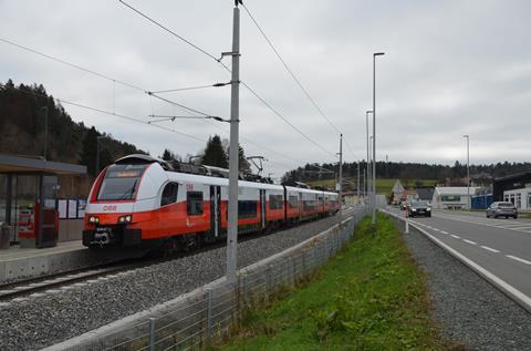 Klagenfurt – Weizelsdorf line electrified and modernised