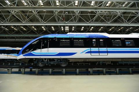 EMU for Bishan-Tongliang Line of Chongqing Urban Rail Express (Photo CRRC) (2)