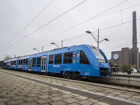 The Rail Safety & Standards Board is working with Alstom with the aim of piloting a hydrogen powered train in late 2019 or early 2020.