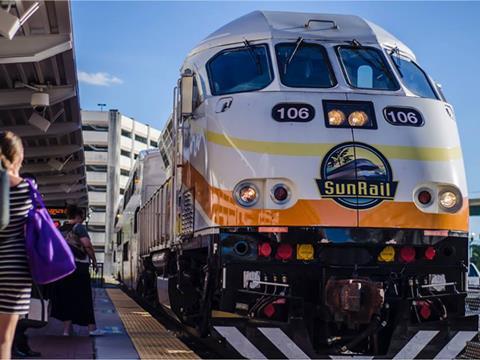 Wabtec Corp is to supply PTC for the 100 km Central Florida Rail Corridor used by SunRail commuter services.